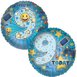 Age 9 Character 18" Foil Balloon