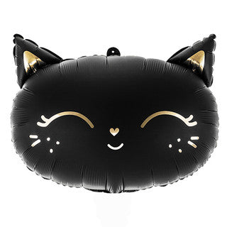 Black Cat Supershape Foil Balloon