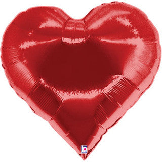 Casino Heart Suit Supershape Foil Balloon