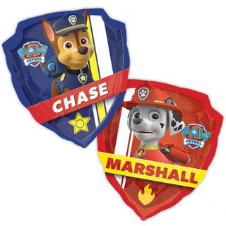 Paw Patrol Chase and Marshall Supershape Foil Balloon