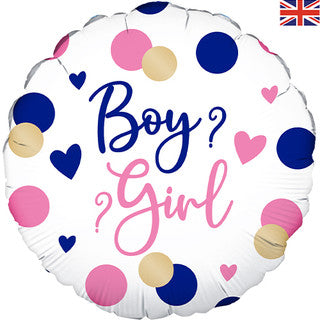 Gender Reveal 18" Foil Balloon