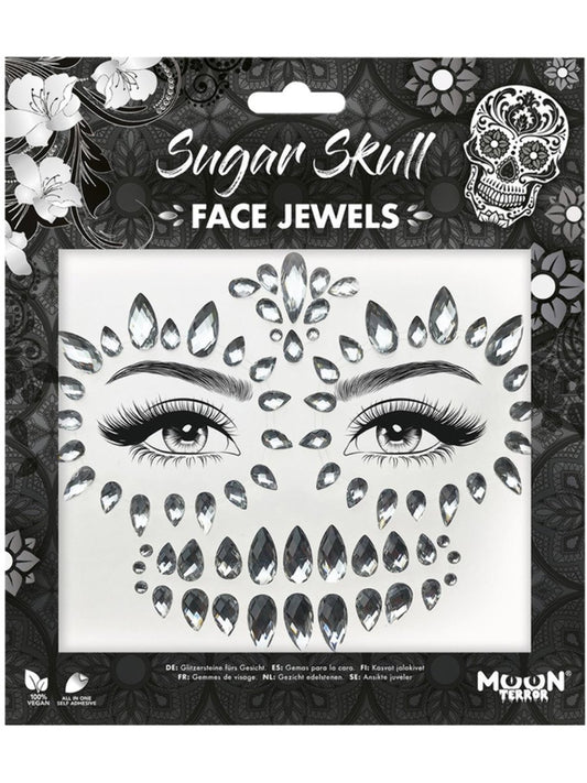Moon Creations Face Jewel Gems Sugar Skull