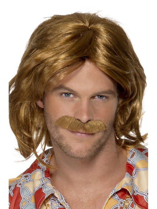 70's Staying Alive Wig and Tash