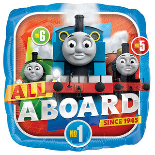 Thomas Tank All Aboard 18" Foil Balloon