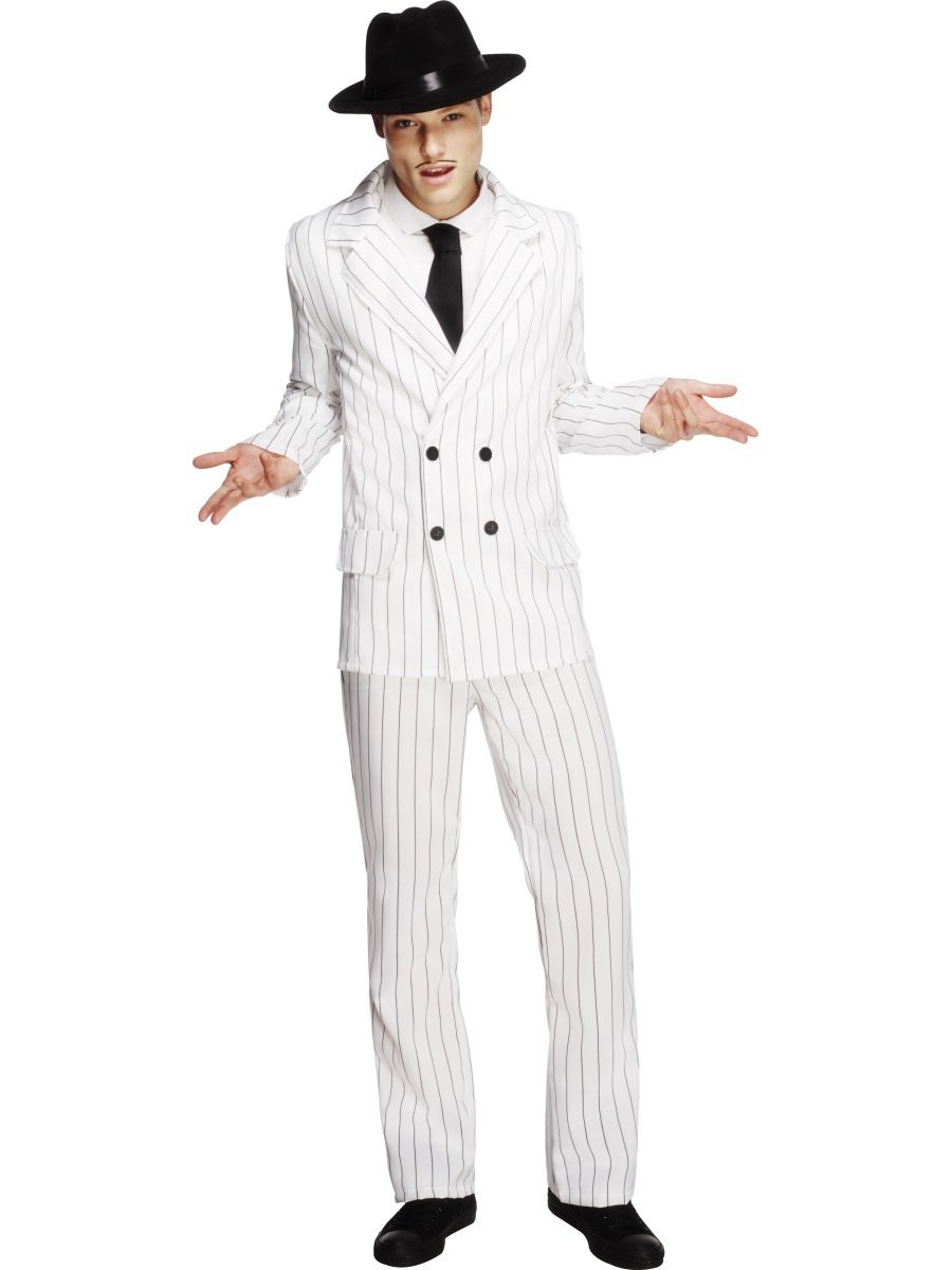 Fever White Gangster Costume