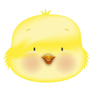 Chick Head Supershape Foil Balloon