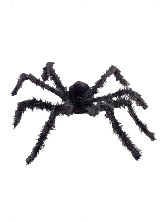 Giant Hairy Spider with Light up Eyes 102cm