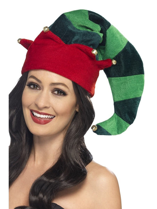 Elf Hat Deluxe with Bells