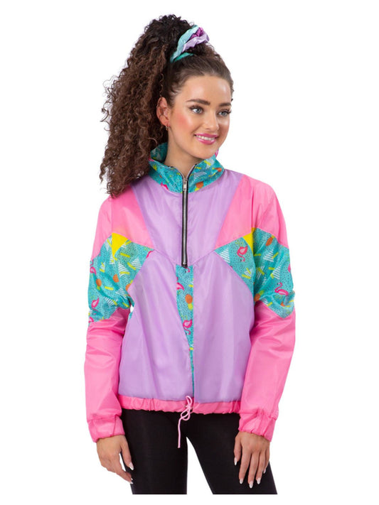 80's Pastel Windbreaker Costume