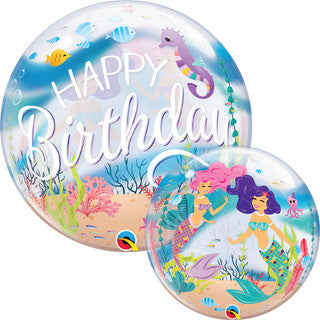 Mermaid Bubble Foil Balloon