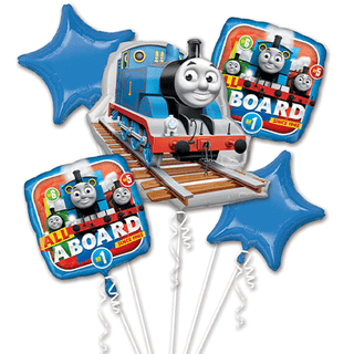 Thomas the Tank Engine Foil Balloon Bouquet