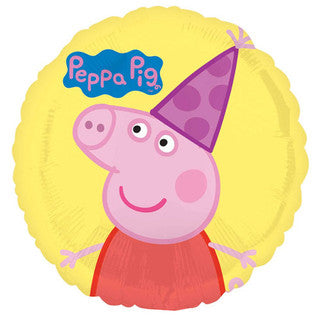 Peppa Pig Yellow 18" Foil Balloon