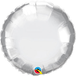 Plain Round Chrome 18" Balloon