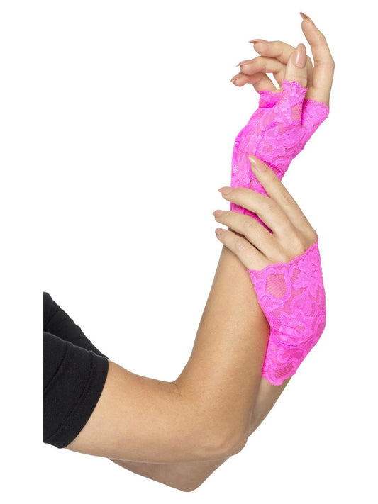 80's Lace Gloves Short
