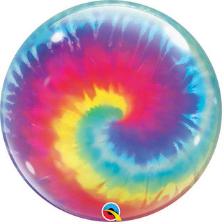 Tye Dye Bubble Foil Balloon