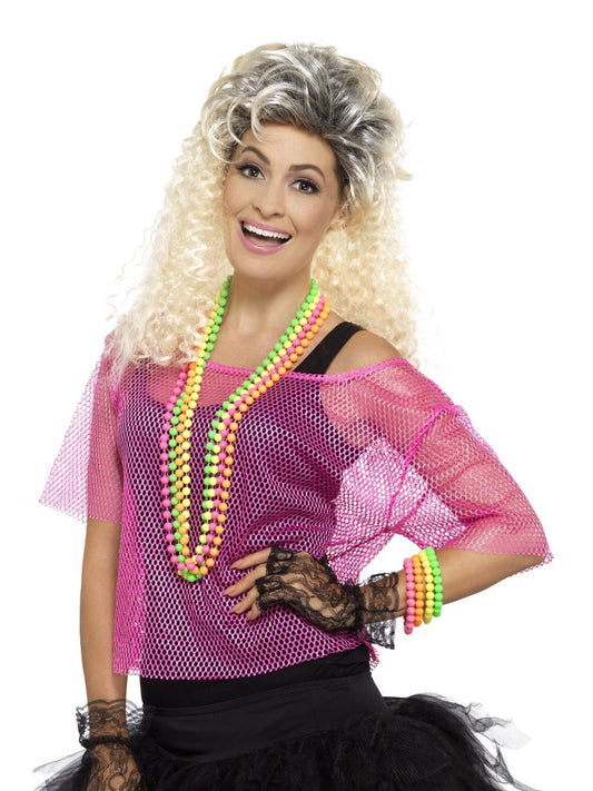 80's Fishnet Top Costume