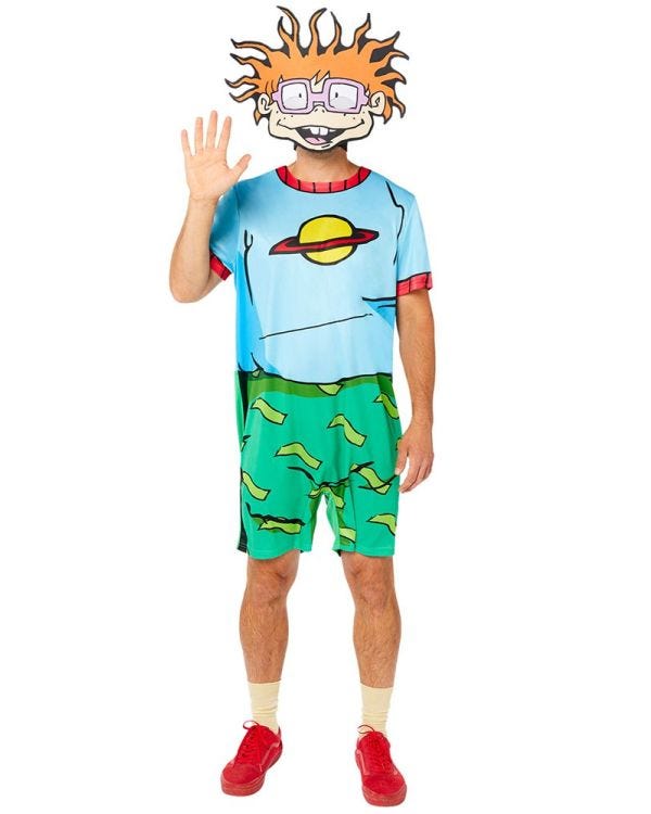 Official Rugrats Chuckie Costume