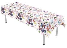 Happy Birthday Ribbons and Stars Tablecloth