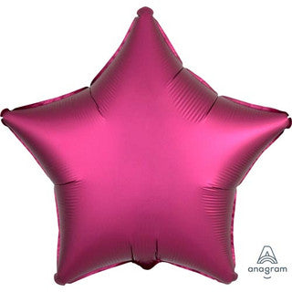 Plain Pink Star 20" Balloon