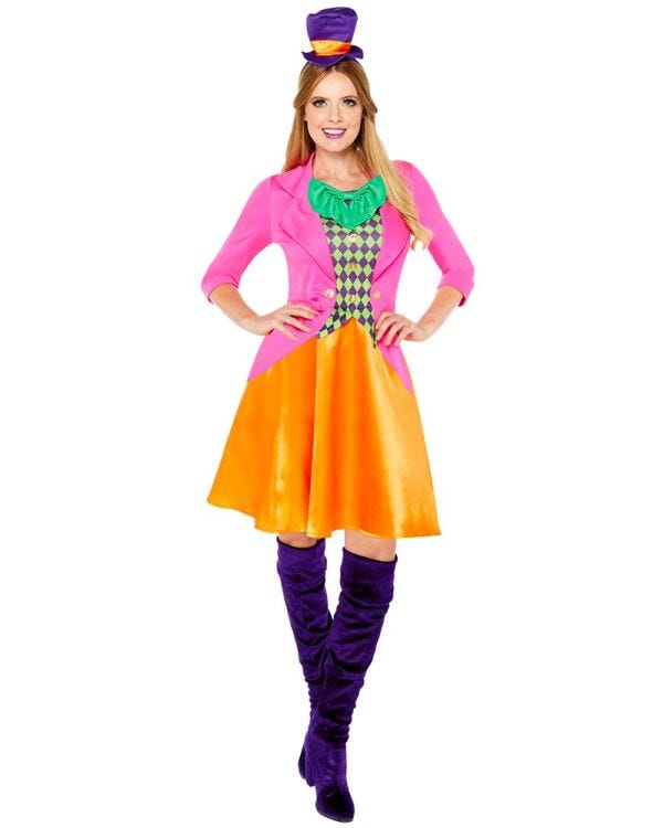 Mad Hatter Lady Costume