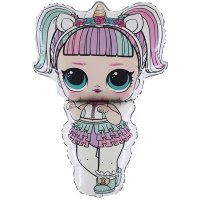 LOL Doll Pastel Supershape Foil Balloon