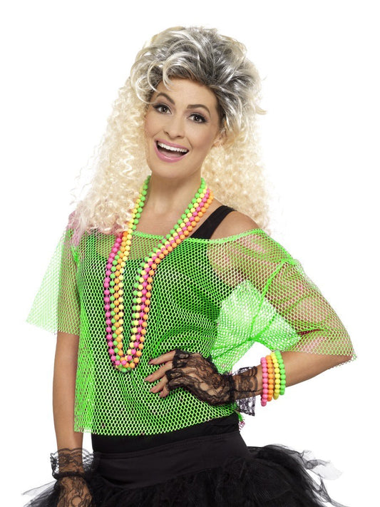 80's Fishnet Top Costume