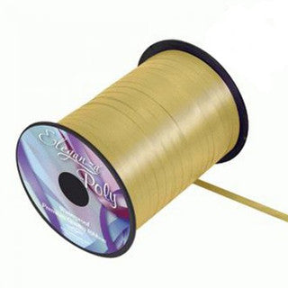 Balloon Ribbon White Gold