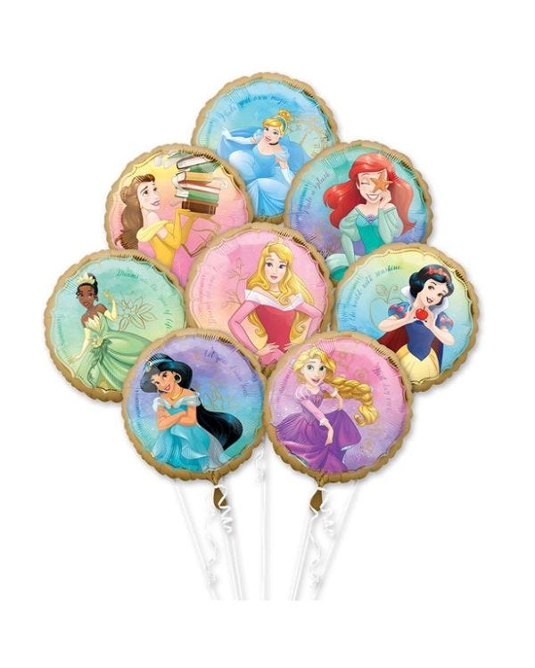 Disney Princess Foil Balloon Bouquet