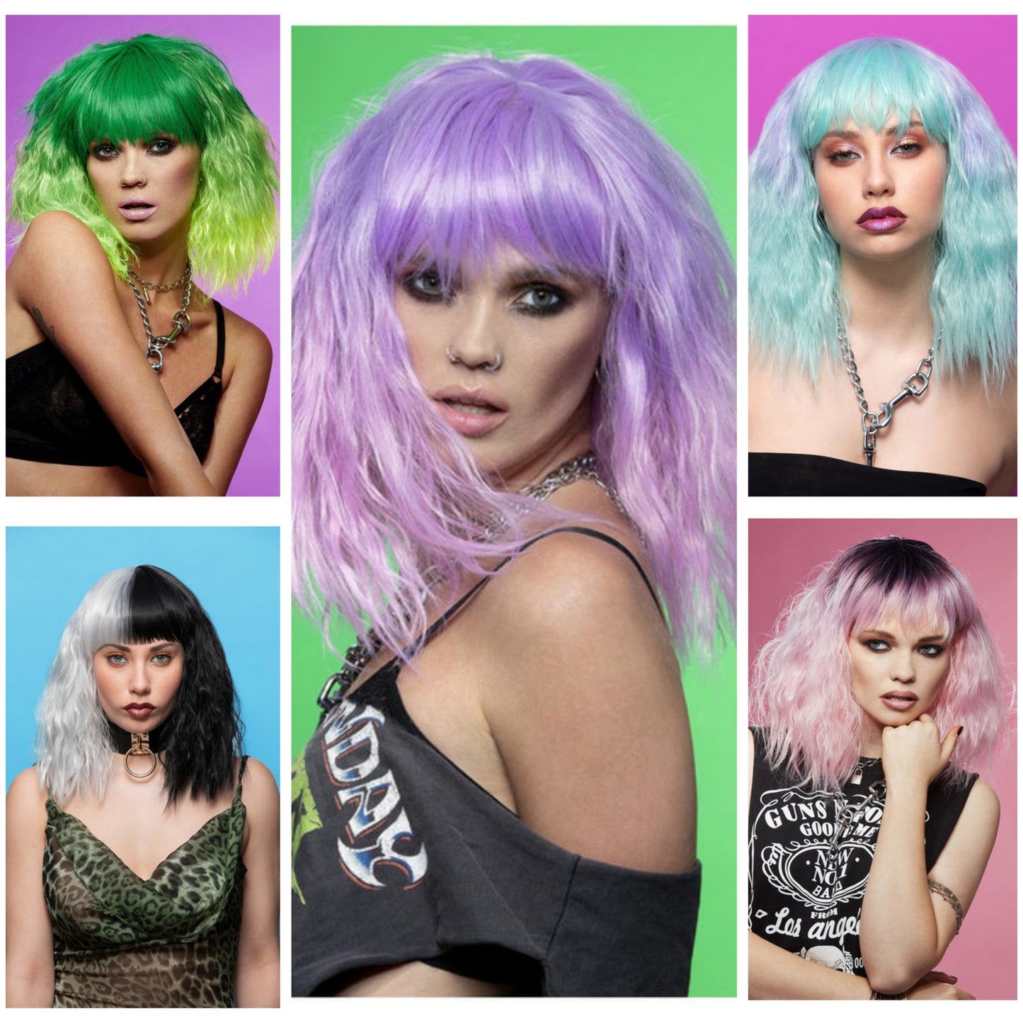 Manic Panic Deluxe Heat Resistant Trash Goddess Wig