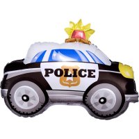 Police Car JR shape Balloon