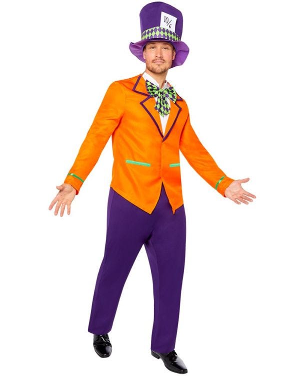Bright Mad Hatter Costume
