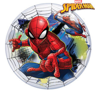 Spiderman Bubble Foil Balloon