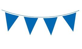 Plain Royal Blue Waterproof Bunting