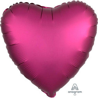 Plain Heart Pink 18" Balloon