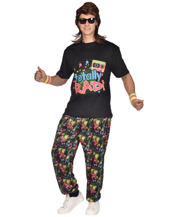 80s Rad Party Dude Costume