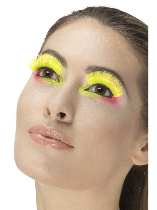 80's Party Neon Eyelashes