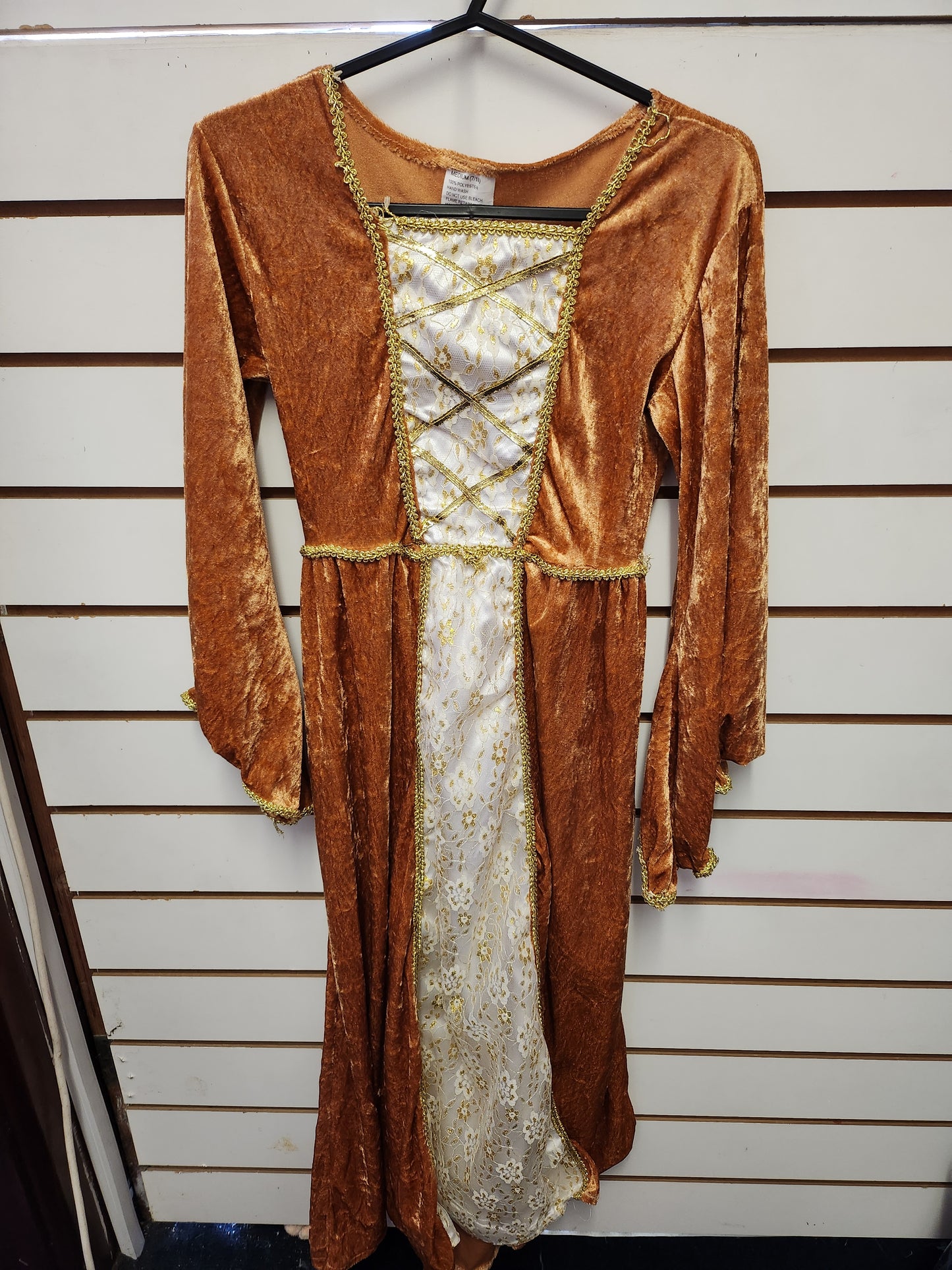 Golden Queen Child Costume 7-10