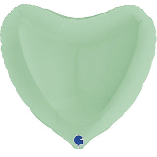 Plain Heart Pastel Giant 36" Balloon
