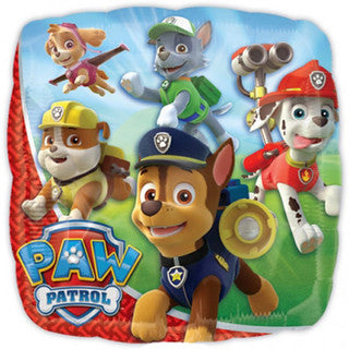 Paw Patrol All Square 18" Foil Balloon