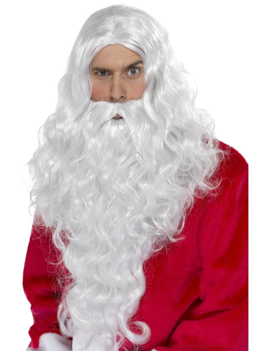Santa Long Wig and Beard Set