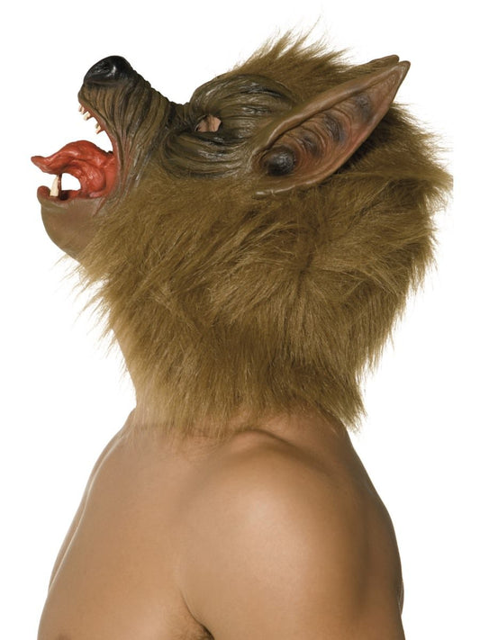 Wolf Mask Brown