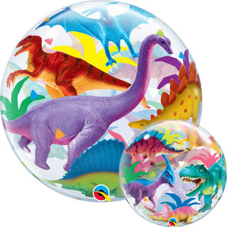 Dinosaur Bubble Foil Balloon