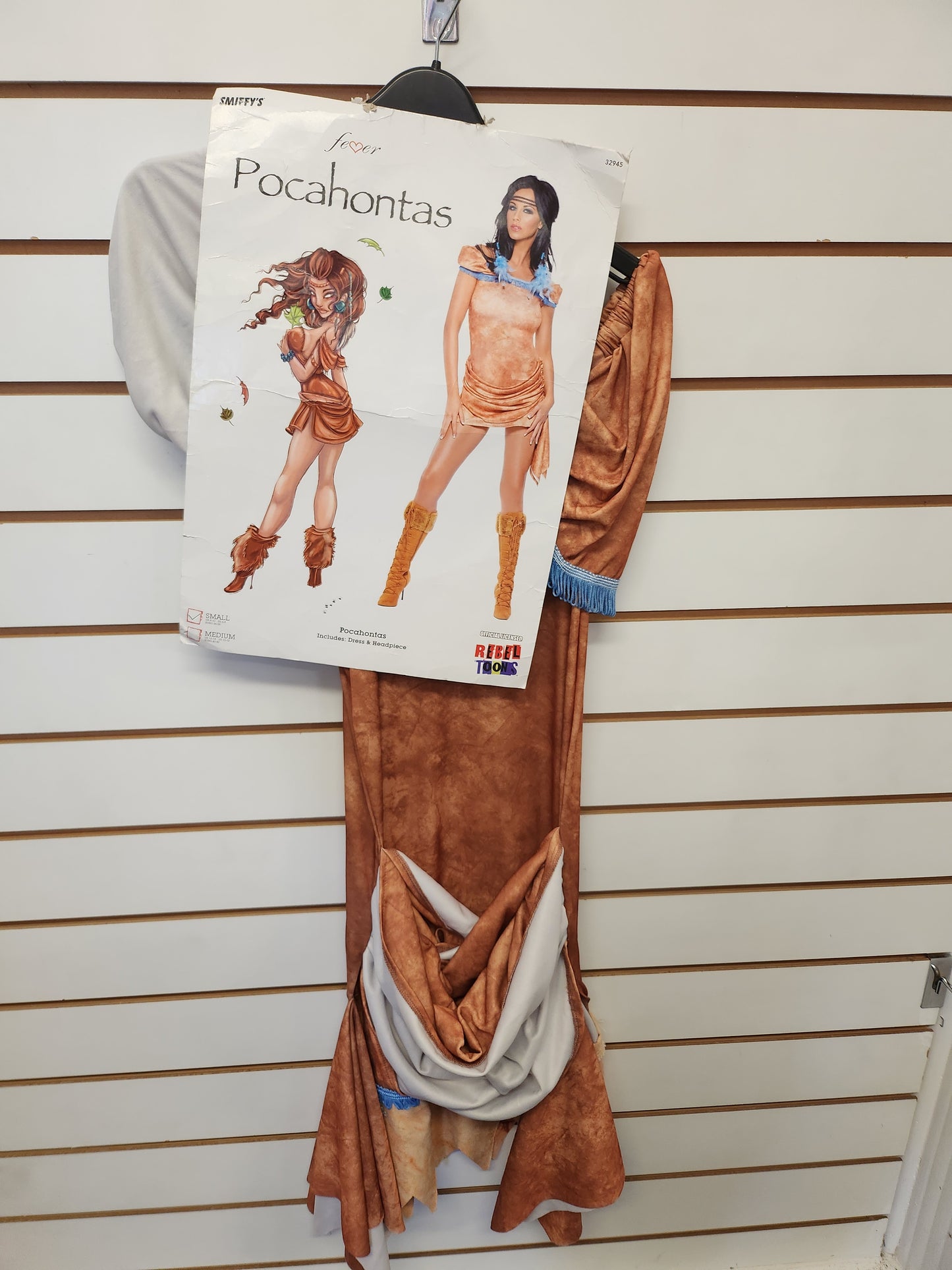 Rebel Toons Pocahontas Costume 8-10