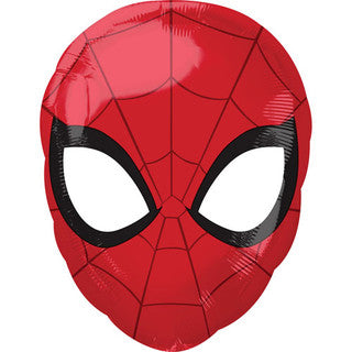 Spiderman Head 18" Foil Balloon