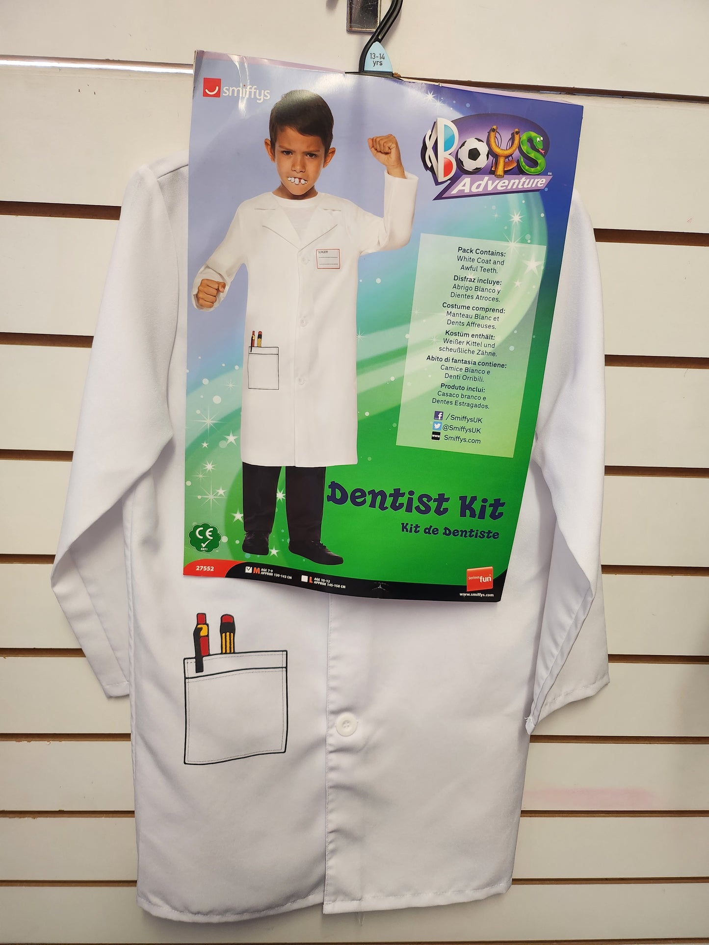 Dentist Costume 10-12