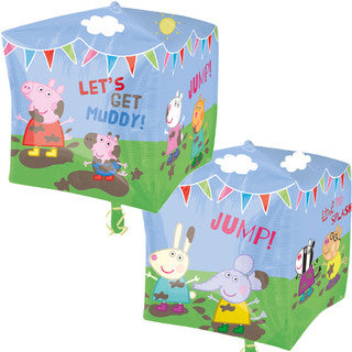 Peppa Pig Cubez Supershape Foil Balloon