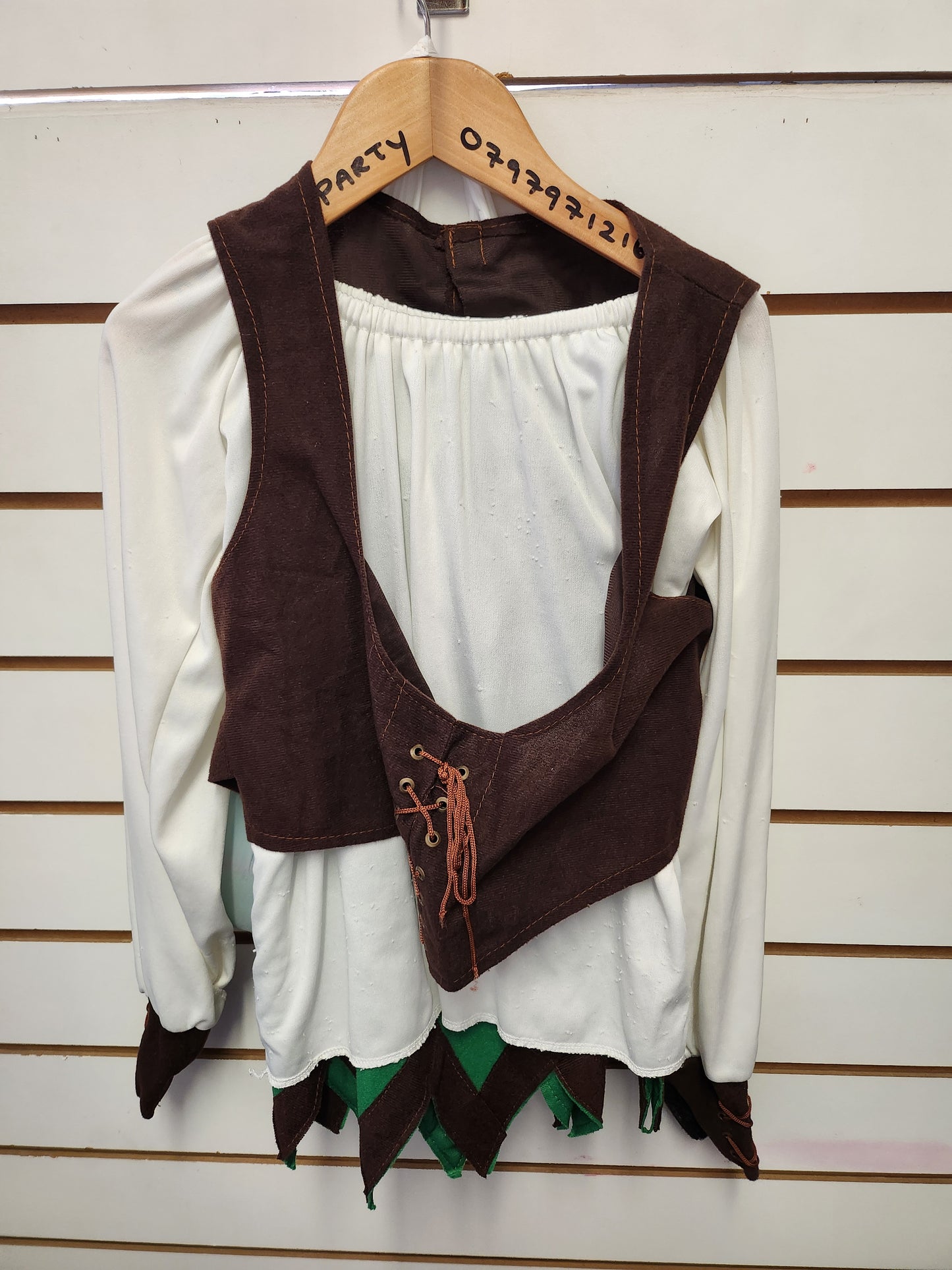 Girl Robin Hood Child Costume 10-12