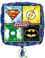 Justice League Logos 18" Foil Balloon