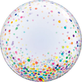 Splash Dots Deco Bubble Foil Balloon