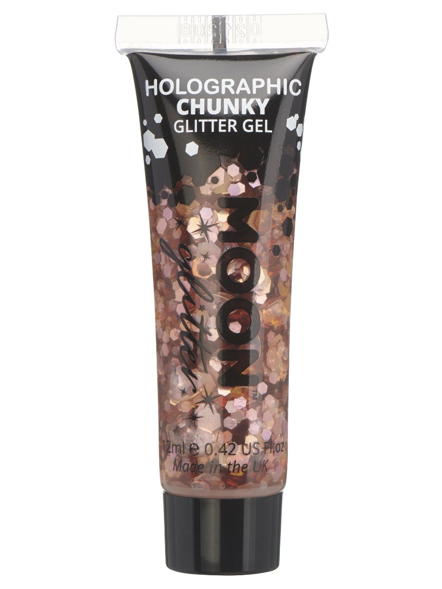 Moon Creations Face and Body Glitter Chunky Holographic Gel
